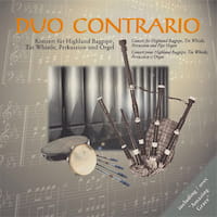 Duo Contrario (Herbert Bartmann, Thomas Richter): Konzert für Highland bagpipe, Orgel, Tin Whistle u. a. (CD-Album)